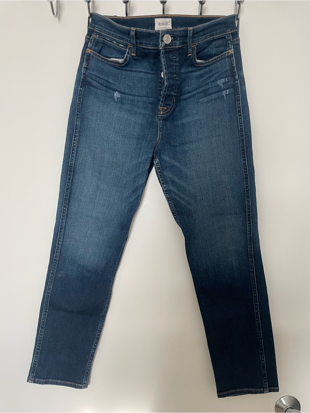 Hudson high rise vintage holly hem rise crop skinny size 29 NWOT